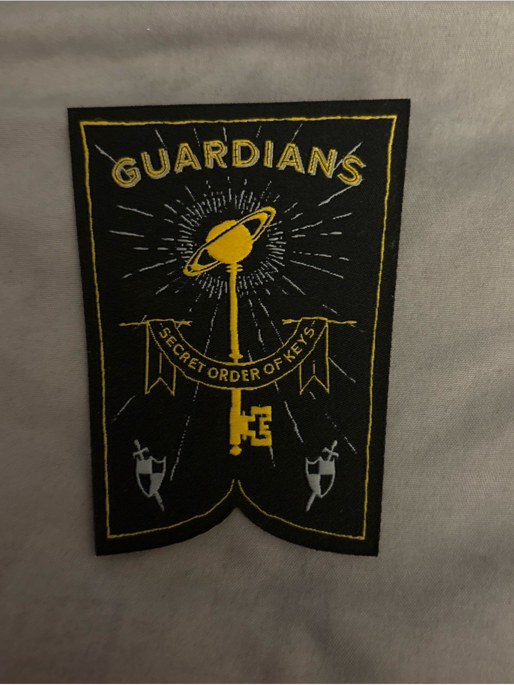 Guardians Secret Order Of Keys Iron On Patch Loot Crate Exclusive 2017
